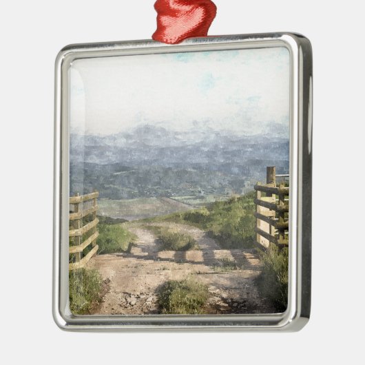 MOUNTAIRE WEG METALEN ORNAMENT (Links)