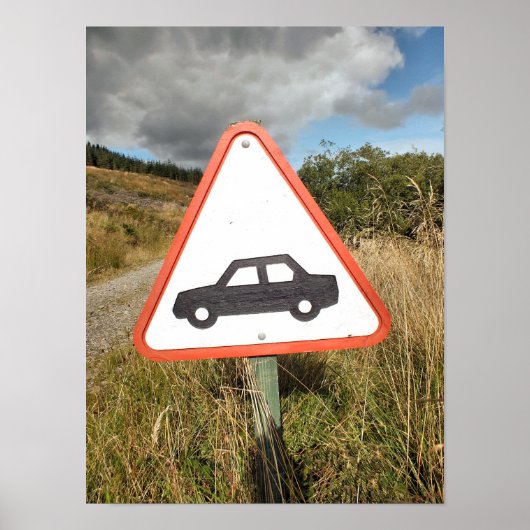 MOUNTAIRE WEG POSTER (Voorkant)