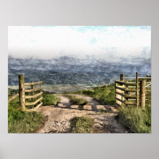 MOUNTAIRE WEG POSTER (Voorkant)