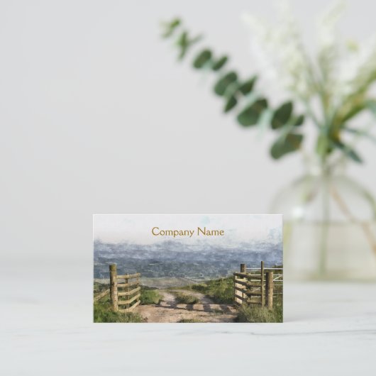 MOUNTAIRE WEG VISITEKAARTJE (Staand voorkant)