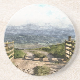 MOUNTAIRE WEG ZANDSTEEN ONDERZETTER