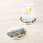 MOUNTAIRE WEG ZANDSTEEN ONDERZETTER (Zijkant)