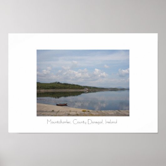 Mountcharles, County Donegal, Ierland. Poster (Voorkant)