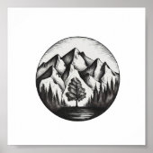 Mountian Logo Poster (Voorkant)