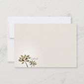 Mourant sympathie Hartelijk dank Bedankkaart (Achterkant)