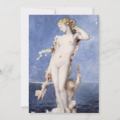 Moureau Aphrodite Geboorte van Venus Kaart (Voorkant)