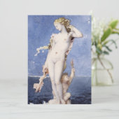 Moureau Aphrodite Geboorte van Venus Kaart (Staand voorkant)