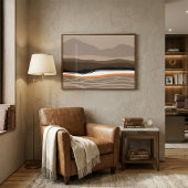 Mourne Mountains Abstracte Kunstposter (ongekaderd Poster