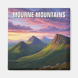 Mourne Mountains Noord-Ierland Reizen Magneet