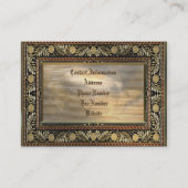 Mournet  visitekaartje (Achterkant)