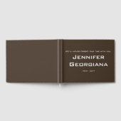 Mournful, Gepersonaliseerd Memorial Guestbook Gastenboek (Volledig)