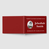 Mournful & Plain Condoléances Guestbook Gastenboek (Volledig)