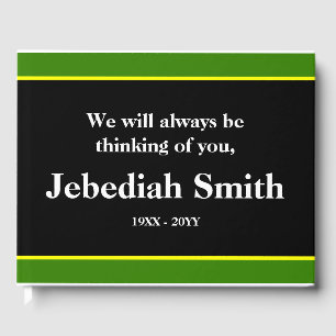 Mournful & Respectable Sympathations Guestbook Gastenboek