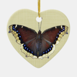 Mourning Cloak Butterfly - Nymphalis antiopa Keramisch Ornament
