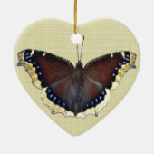 Mourning Cloak Butterfly - Nymphalis antiopa Keramisch Ornament (Achterkant)