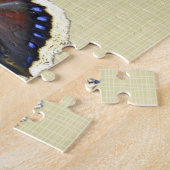 Mourning Cloak Butterfly - Nymphalis antiopa Legpuzzel (Zijkant)