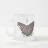 Mourning Cloak Butterfly - Nymphalis antiopa Matglas Koffiemok (Links)