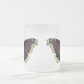 Mourning Cloak Butterfly - Nymphalis antiopa Matglas Koffiemok (Center)