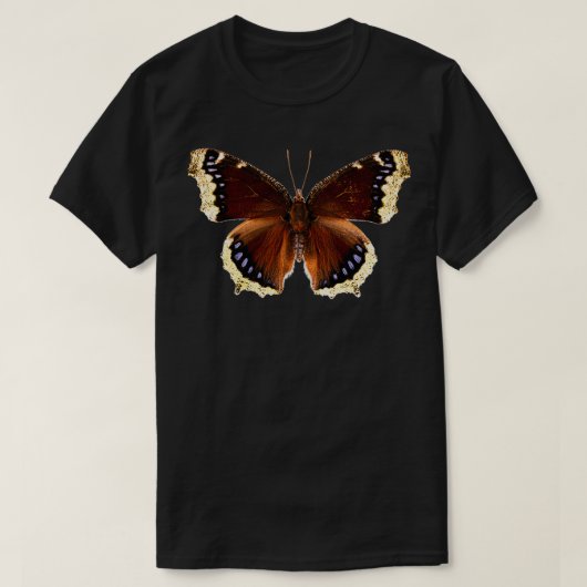 Mourning Cloak Butterfly Nymphalis antiopa T-shirt (Design voorkant)