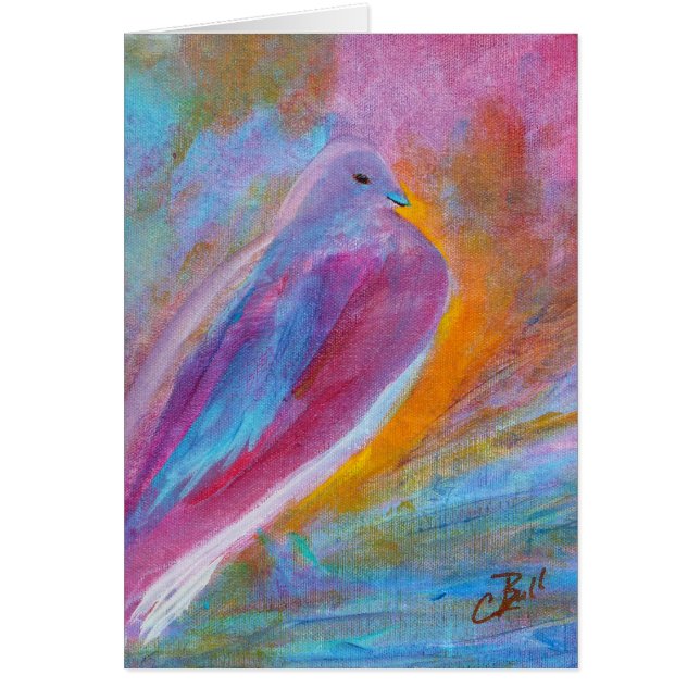 "Mourning Dove" Art Card (Voorkant)