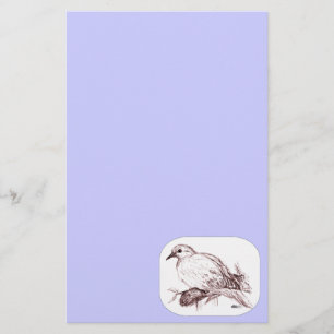 Mourning Dove Baby Briefpapier