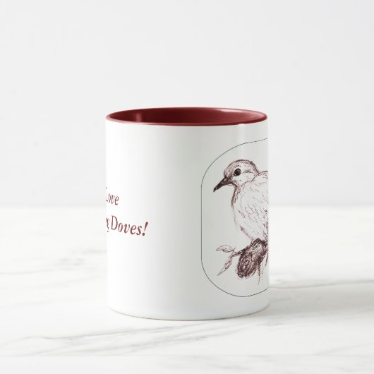 Mourning Dove Baby Mok (Midden)
