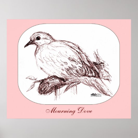 Mourning Dove Baby Poster (Voorkant)