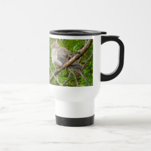 Mourning Dove Bird Travel Mug Reisbeker