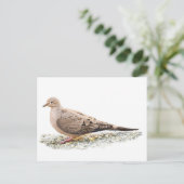 Mourning Dove Briefkaart (Staand voorkant)