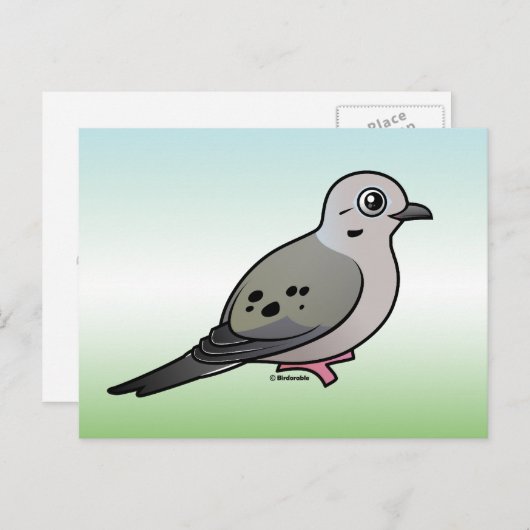 Mourning Dove Briefkaart (Voorkant / Achterkant)