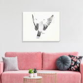Mourning Dove Canvas Afdruk (Insitu (Woonkamer))