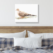 Mourning Dove Canvas Afdruk (Insitu (Slaapkamer))