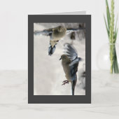 Mourning Dove Feestdagen Kaart (Voorkant)