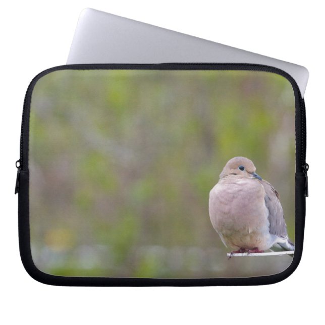Mourning Dove Laptop Sleeve (Voorkant)