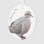 Mourning Dove Ornament (voorkant)