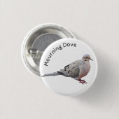 Mourning Dove Ronde Button 3,2 Cm (Voorkant /achterkant)