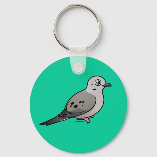 Mourning Dove Sleutelhanger (Voorkant)