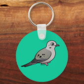 Mourning Dove Sleutelhanger (Voorkant)