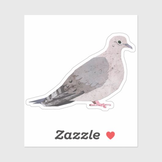 Mourning Dove Sticker (Vel)