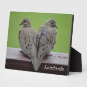 Mourning Doves Fotoplaat (Zijkant)