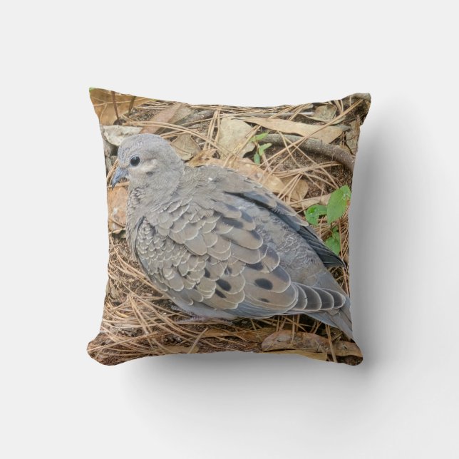 Mourning Doves Kussen (Voorkant)