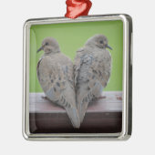 Mourning Doves Metalen Ornament (Links)