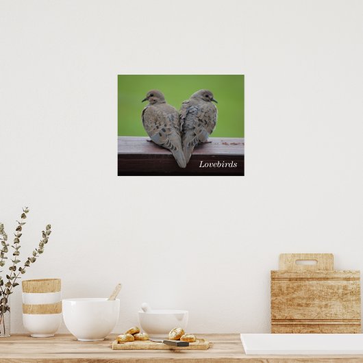Mourning Doves Poster (Keuken)