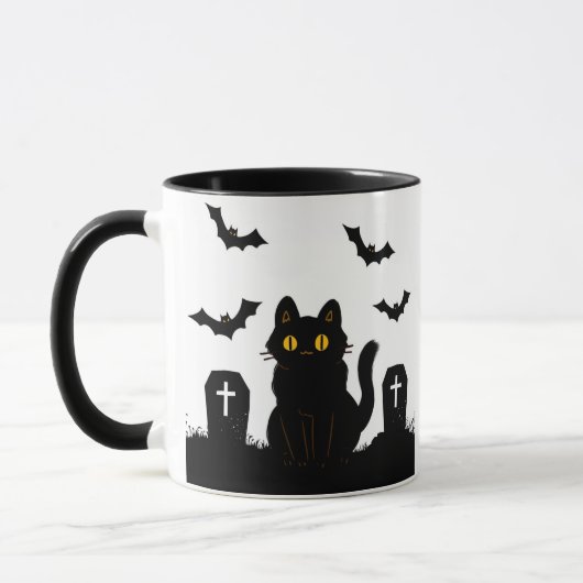 mourning kitty mug mok (Links)
