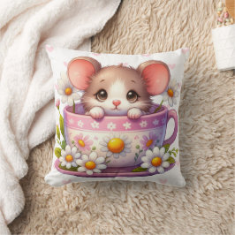 Mouse and Teacup Kussen