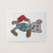 Mouse as Handyman with Toolbox Legpuzzel (Horizontaal)