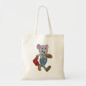 Mouse as Handyman with Toolbox Tote Bag (Voorkant)