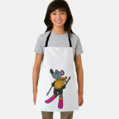 Mouse as Skier with Ski Schort (Insitu)