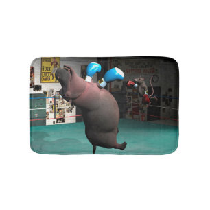 Mouse Beats Hippo KO Badmat
