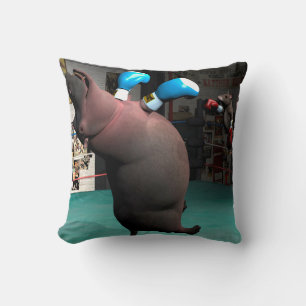 Mouse Beats Hippo KO Kussen